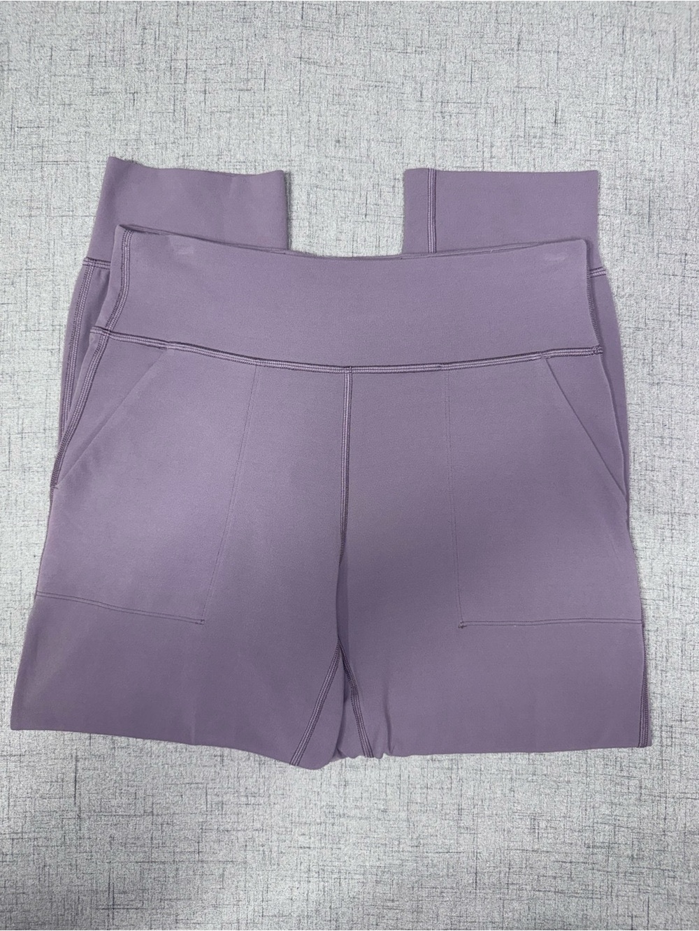 Lululemon Align High Rise Jogger Crop Pant Purple Lunar Rock Size 8 - Picture 7 of 10